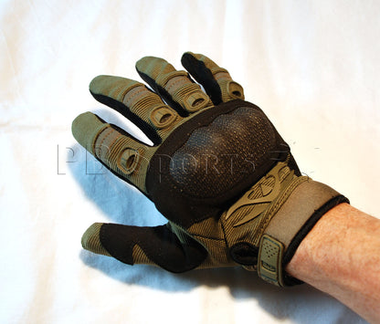 Valken Zulu Full Finger Gloves - Olive - 2XL - Valken Paintball
