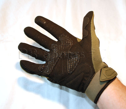 Valken Zulu Full Finger Gloves - Olive - XL - Valken Paintball