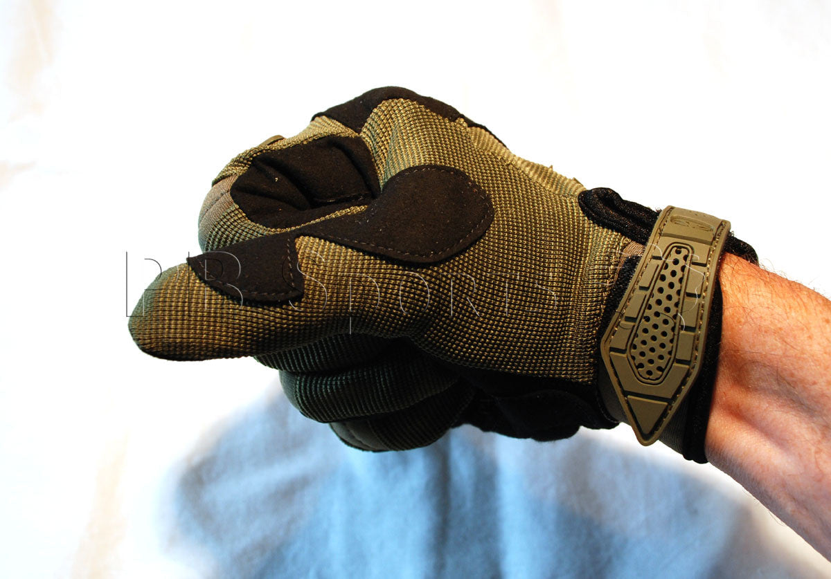 Valken Zulu Full Finger Gloves - Olive - XL - Valken Paintball